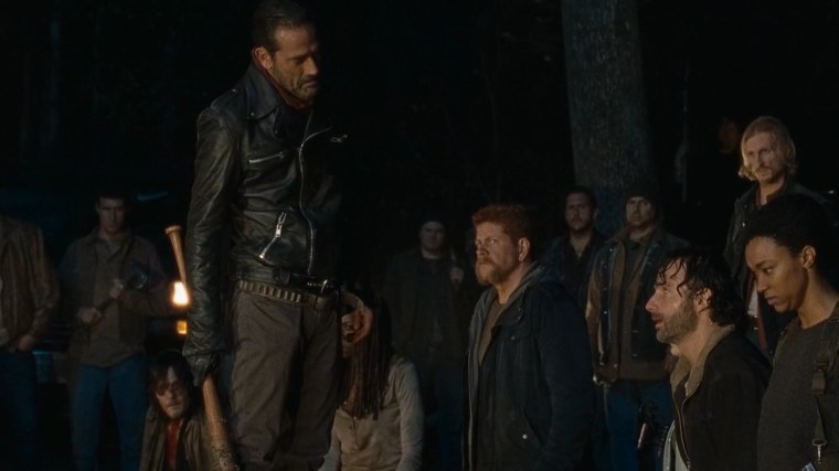 Ходячие мертвецы Ниган улыбка