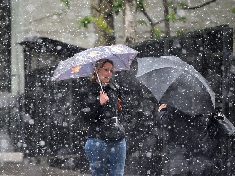 Снег с дождем