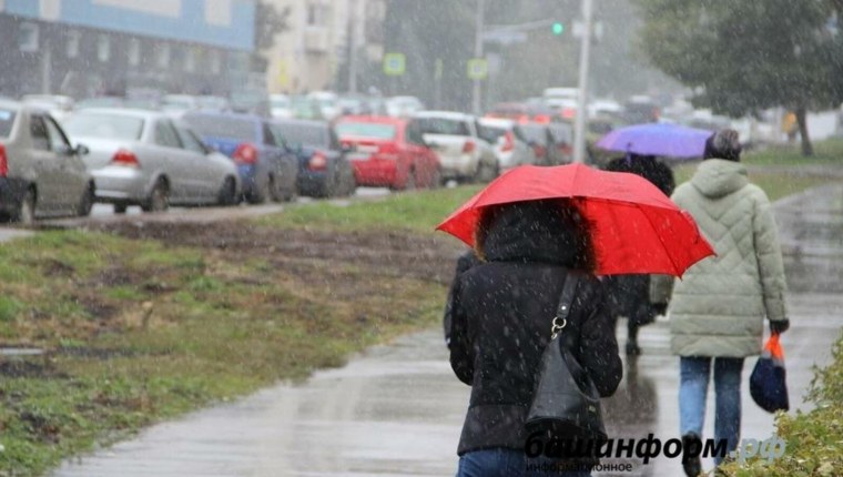 Февральский дождь со снегом