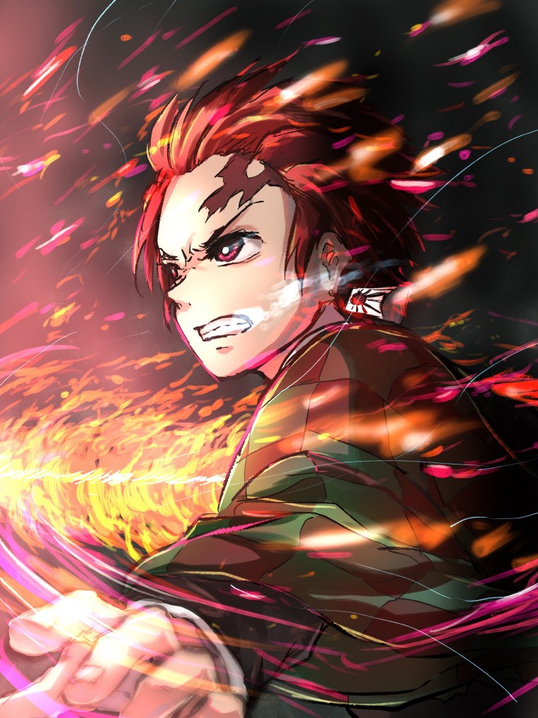 Вся семья Танджиро Камадо