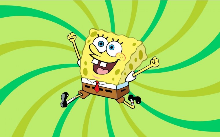 Губка Боб мыльные пузыри