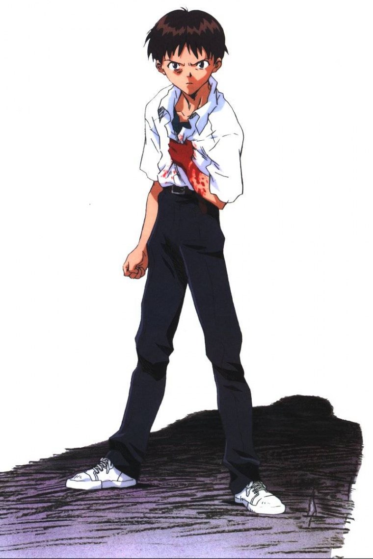 Синдзи Евангелион в полный рост