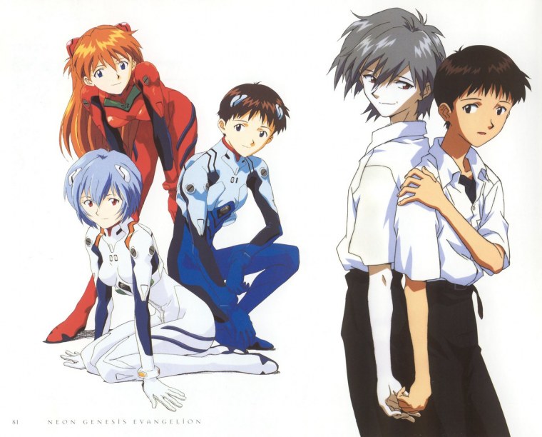 Синдзи Евангелион в полный рост
