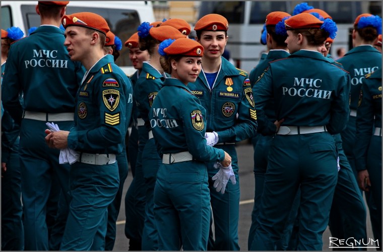МЧС России беретка