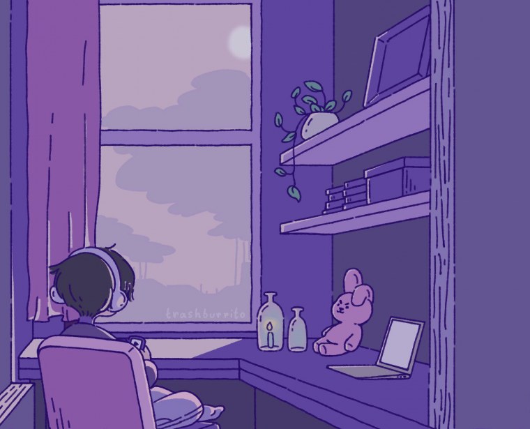 Lo Fi аниме Эстетика