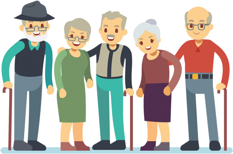 Старик мультяшный