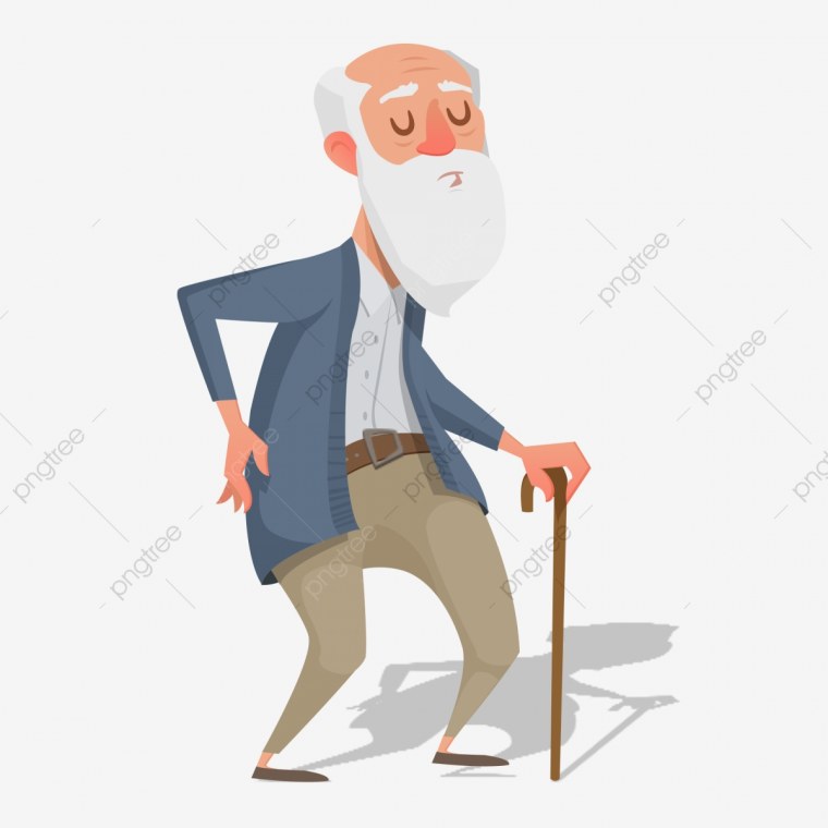 Старик мультяшный