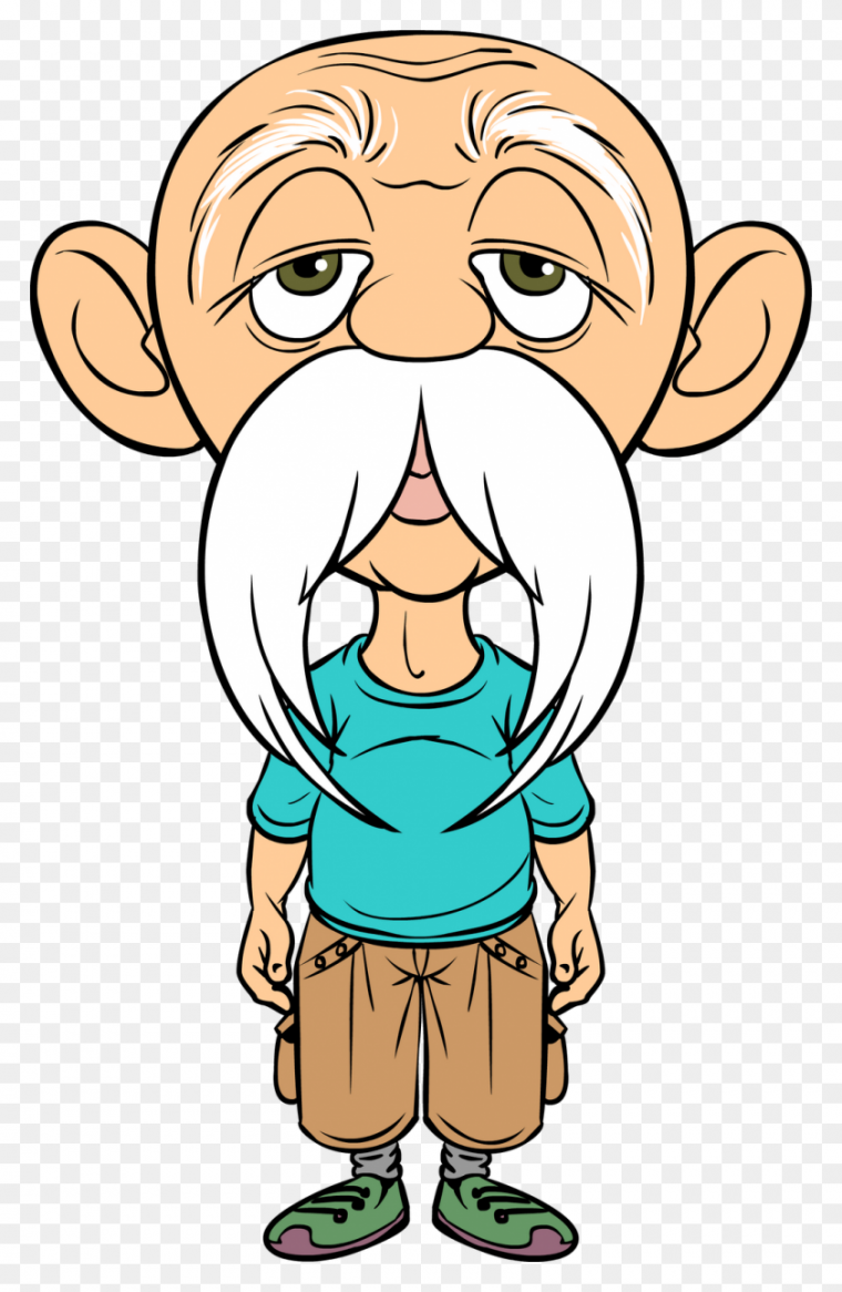 Старик мультяшный