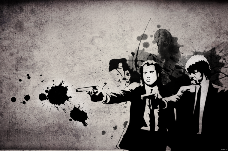 Криминальное чтиво Винсент и Джулс арт