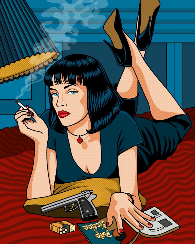 Ума Турман Pulp Fiction