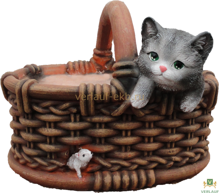 Кашпо котенок