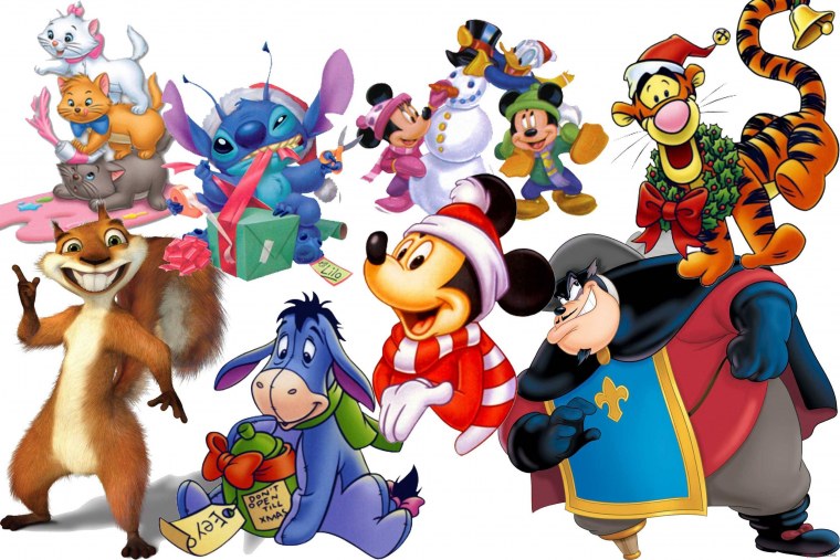 Популярные детские персонажи