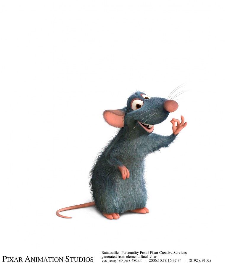 Реми персонаж мультика Рататуй