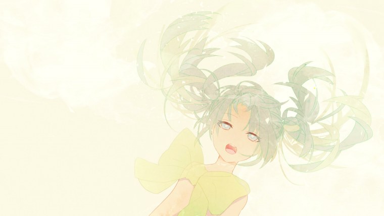 Светлые обои на рабочий стол аниме