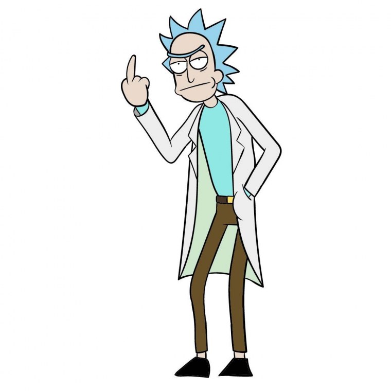 Рик и Морти Рик в полный рост