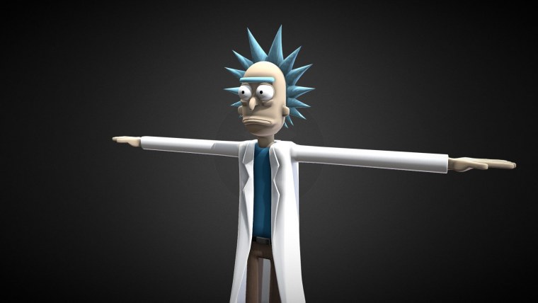 Рик Санчес 3д