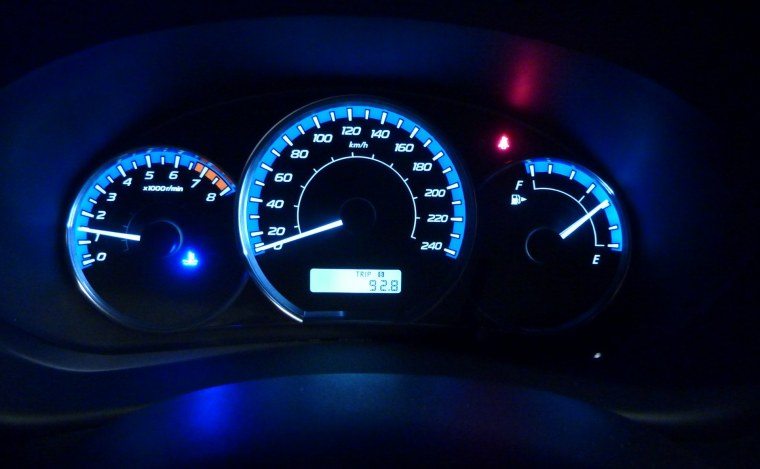 Панель приборов автомобиля