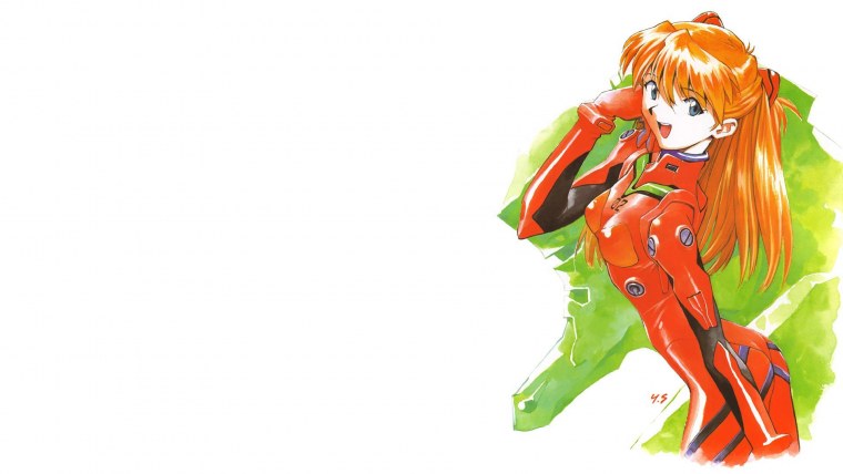 Аска Евангелион гиф