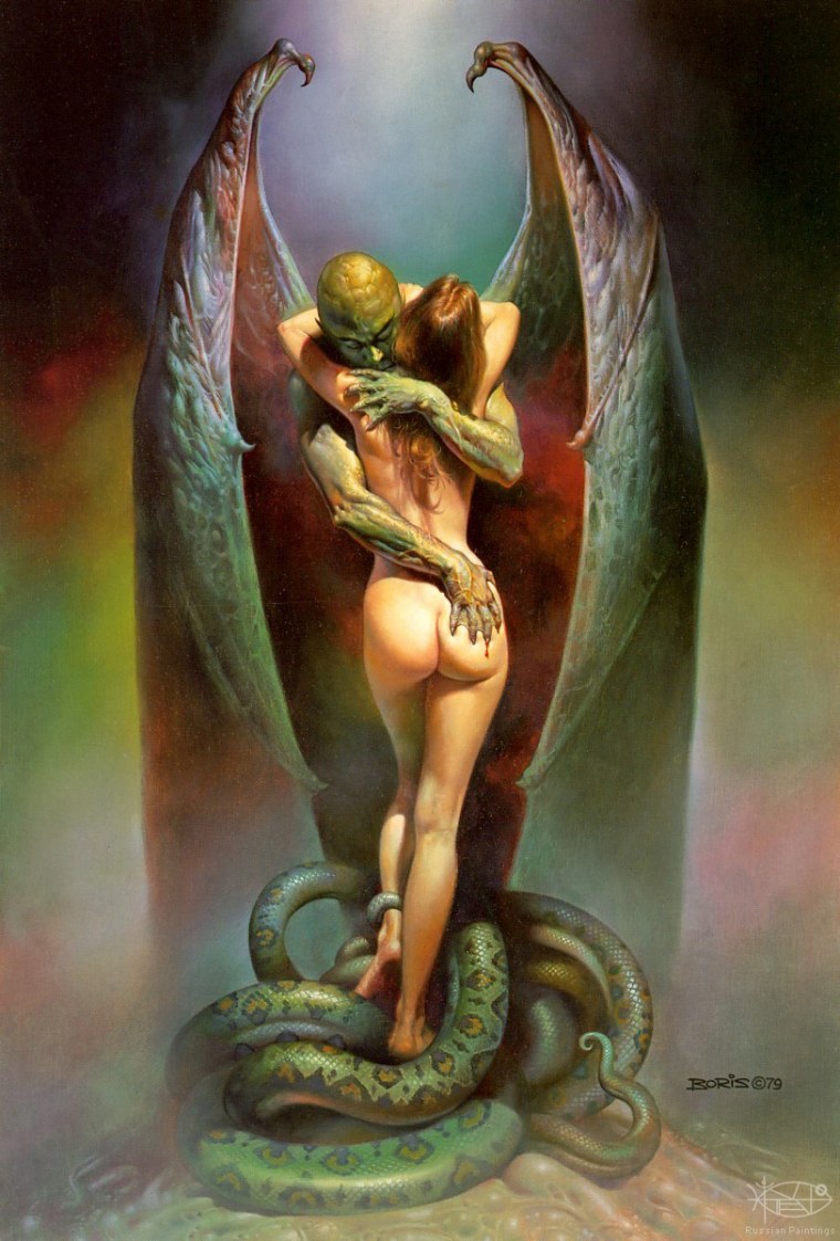 Художник фантаст Борис Валеджо