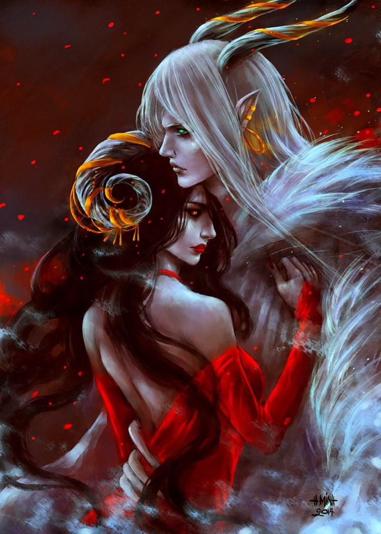 Борис Валеджо вампир