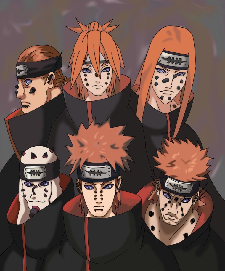 Обито Учиха и Наруто Узумаки