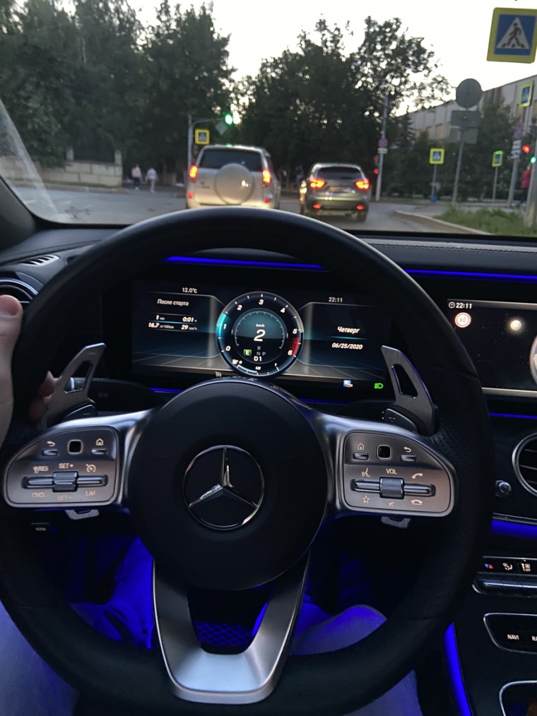 Мерседес Бенц 500 тест драйв