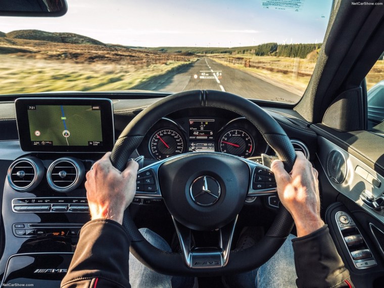 Mercedes AMG c63 pov