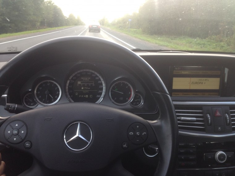 Автомобиль от первого лица