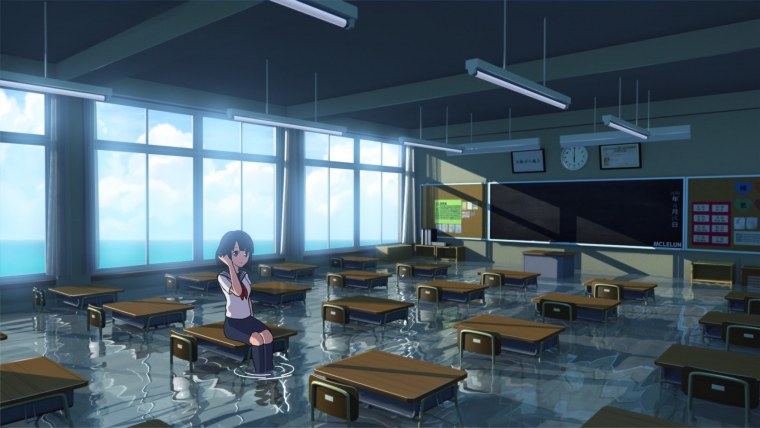 Аниме школьники