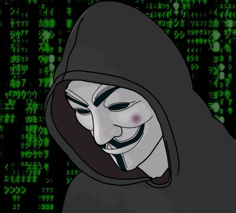 Маска хакеров анонимус