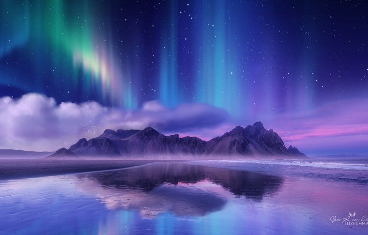 Аврора Северное сияние