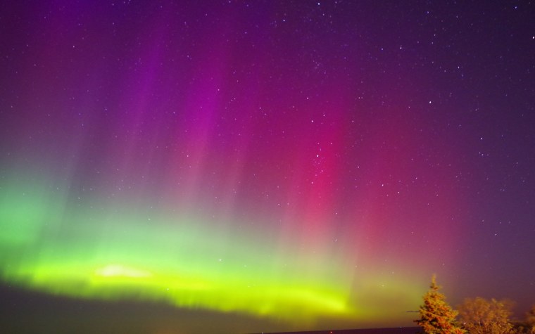 Аврора бореалис Северное сияние