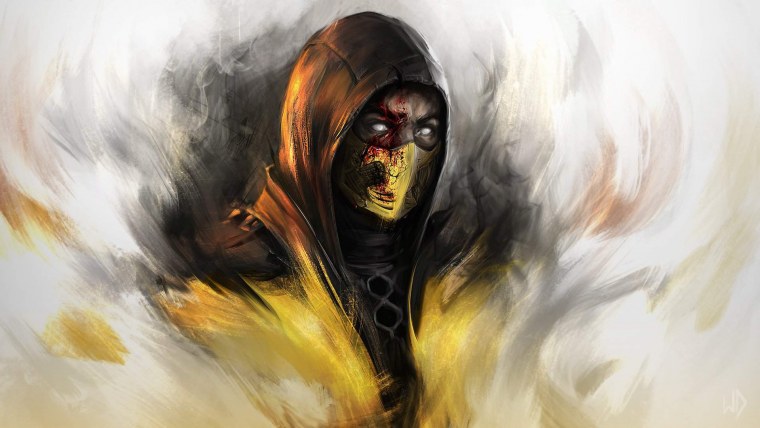 Скорпион мортал комбат