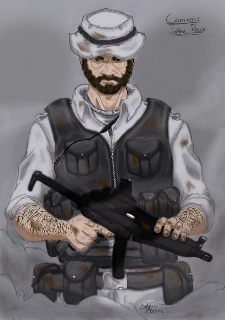 Капитан Price в Call of Duty