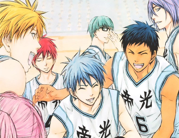 Баскетбол Куроко поколение чудес состав