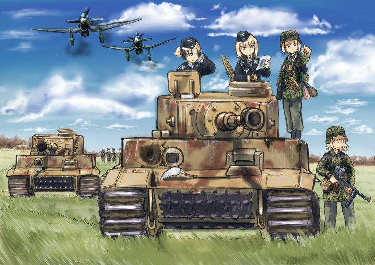 Girls und Panzer кв-2