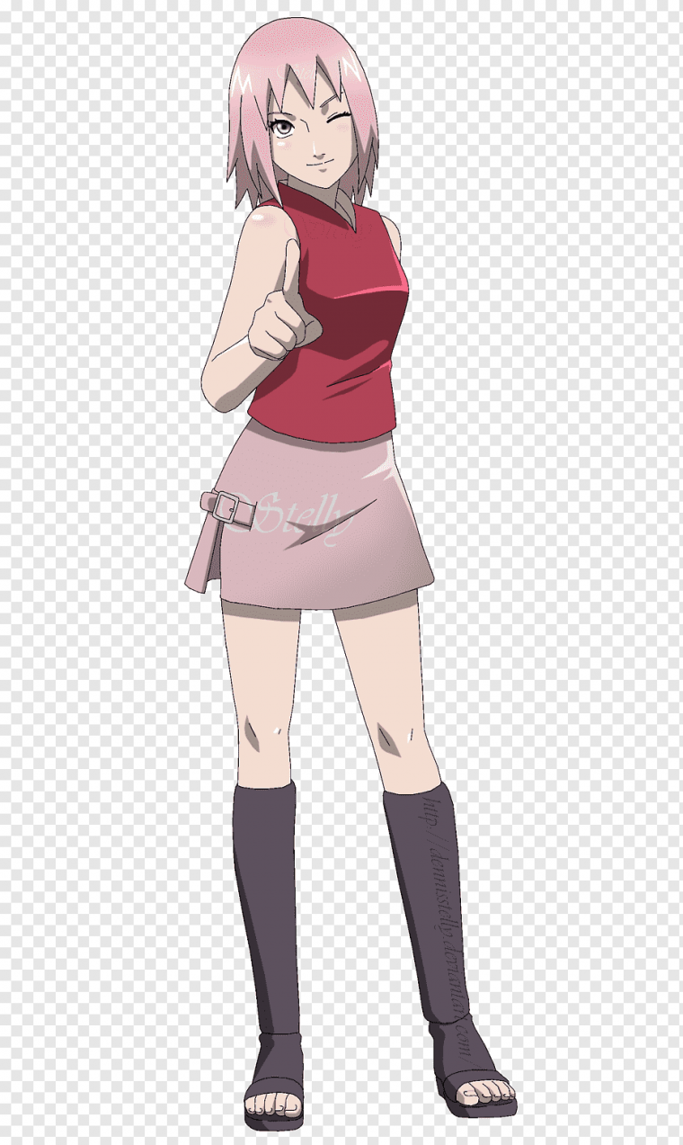 Сакура Харуно 13 лет в полный рост