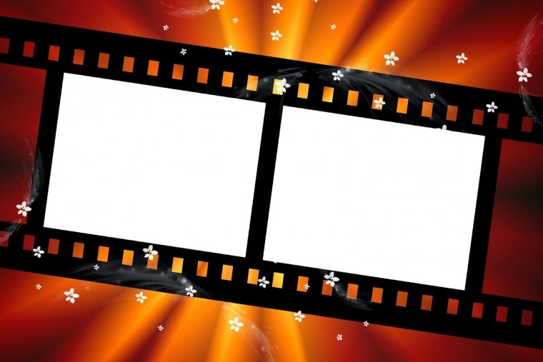 Рамка в виде фотопленки