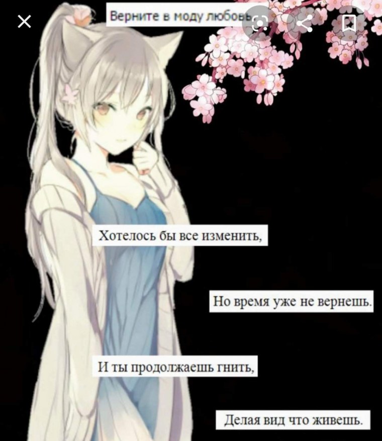 Аниме картинки с Цитатами