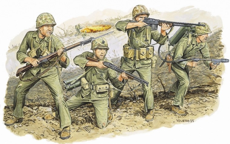 Рональд Вольстад us Marines