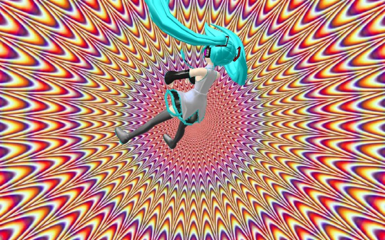 Психоделические оптические иллюзии