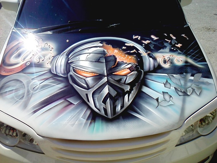 Аэрография на Хонда Одиссей