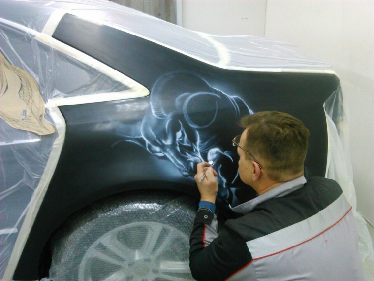 Аэрография. Авто