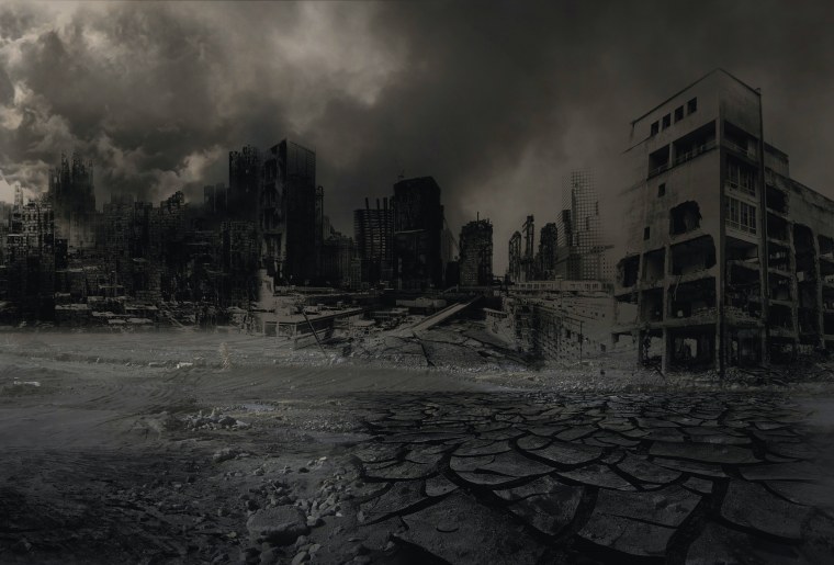 Разрушенный город