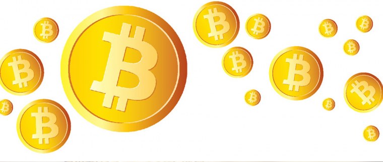 Цифровую валюта белый фон