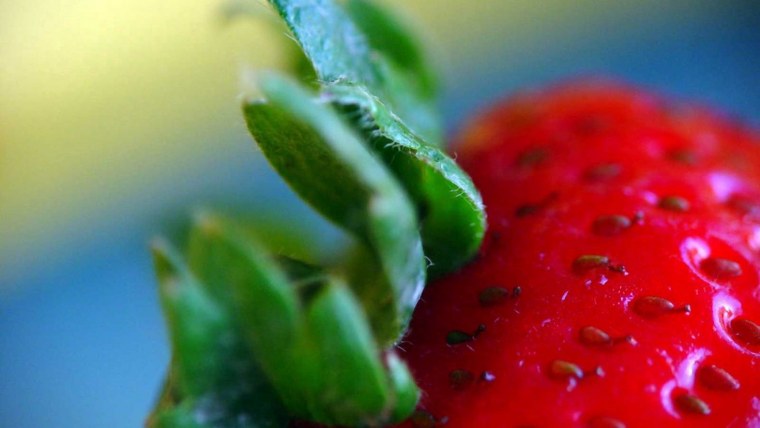 Клубника крупным планом