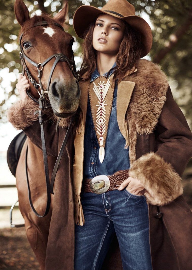 Эльвира Юнгвальд ковбойский стиль