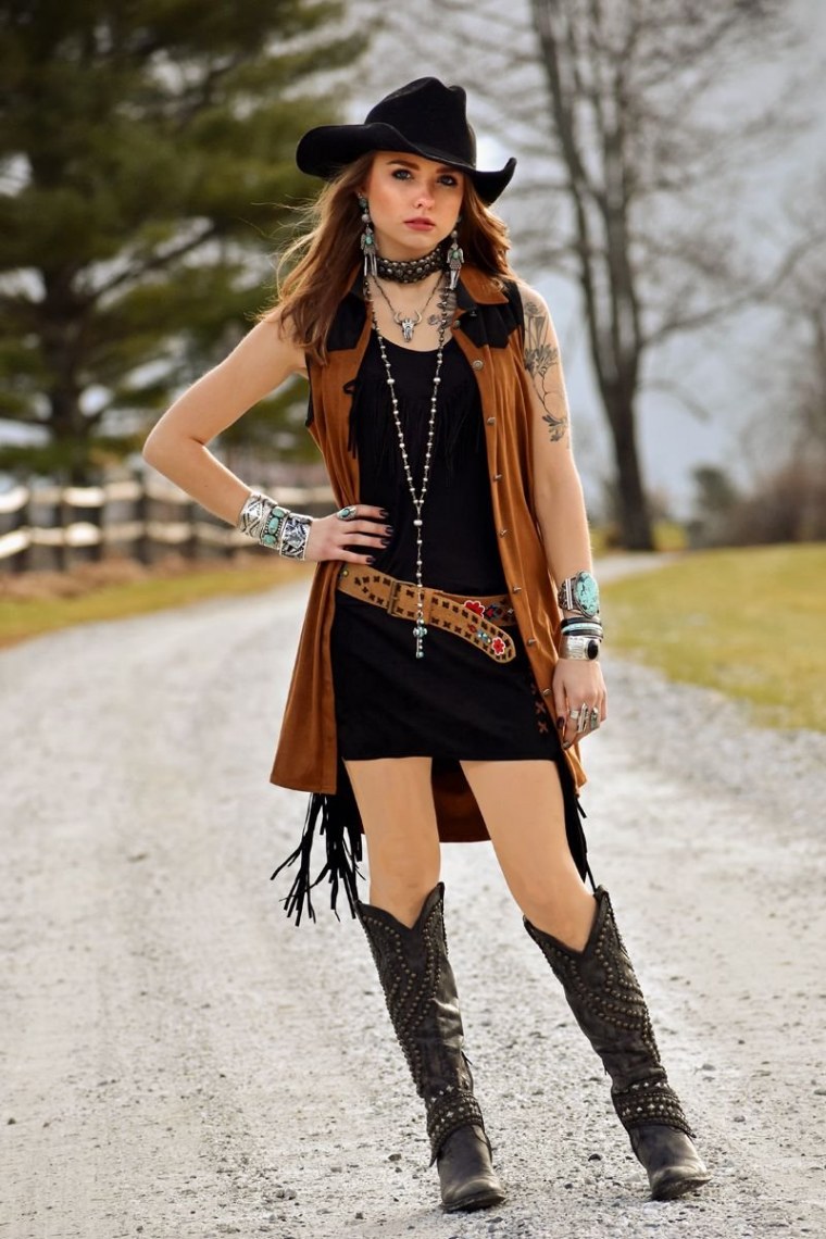 Эльвира Юнгвальд ковбойский стиль