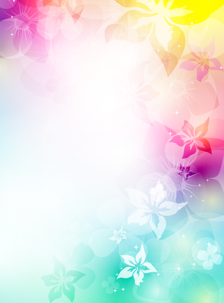 Нежный фон с цветами