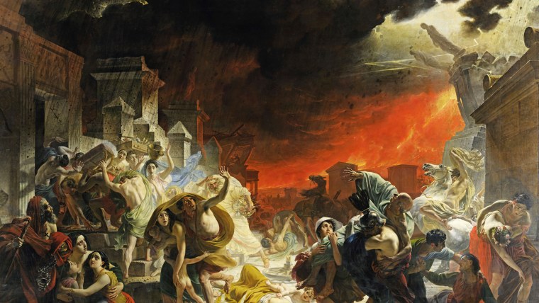 Брюллов гибель Помпеи